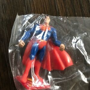 New Mini Superman Plastic Figurine 2 1/2
